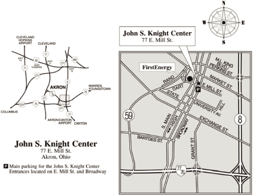 (JOHN S. KNIGHT CENTER MAP)